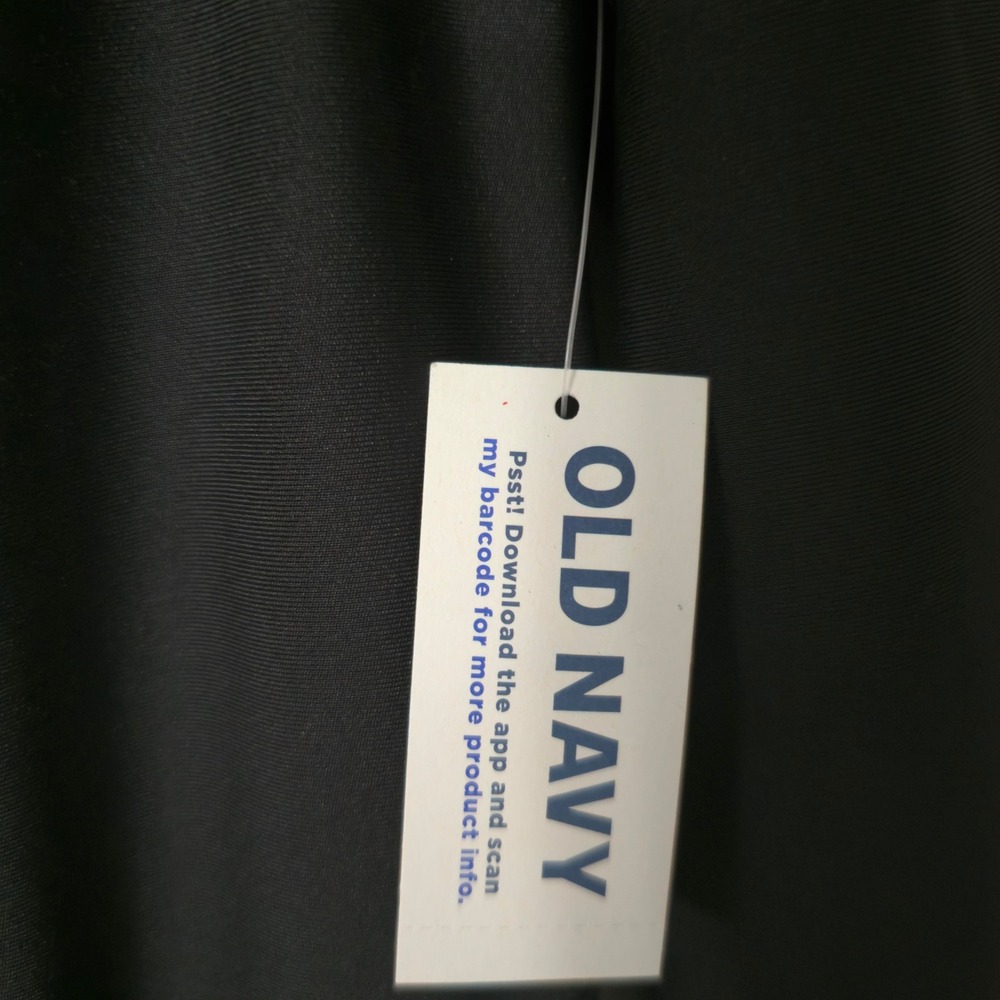 Old Navy Active Powersoft Go-Dry Full Zip Jacket Black Thumbholes Womens Medium - Picture 4 of 8